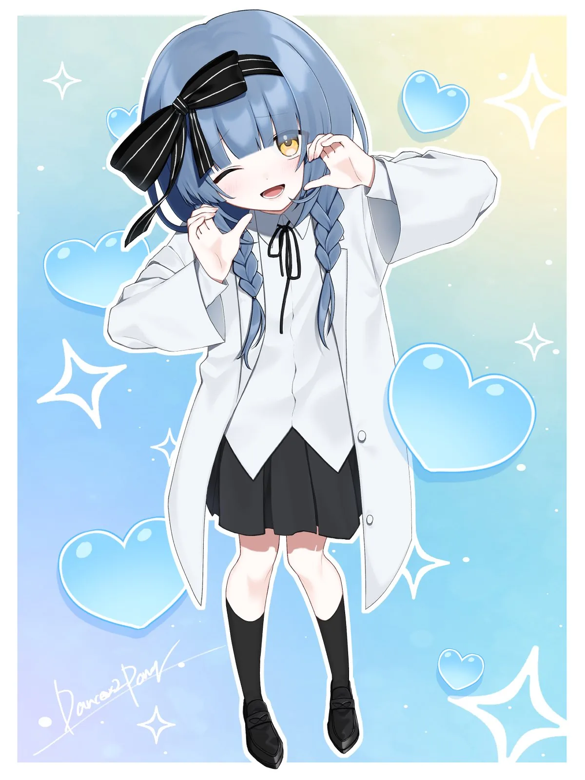 南予りゅうかさんの2026年誕生日記念イラスト